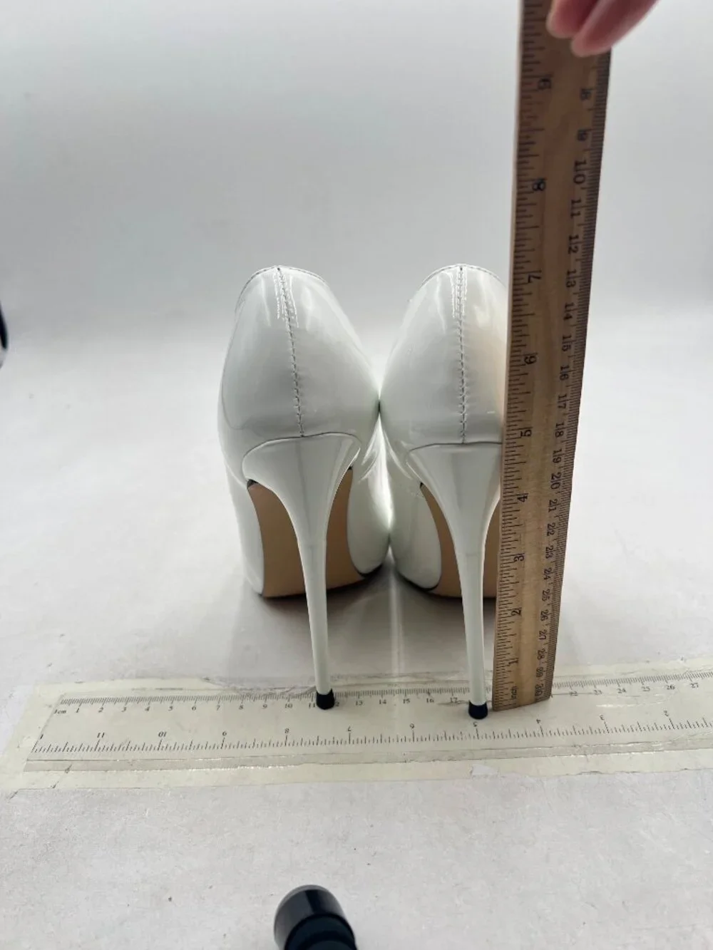 FSJ White Pointed Toe High Heels Sexy Stiletto Pumps Office Lady Casual Shoes
